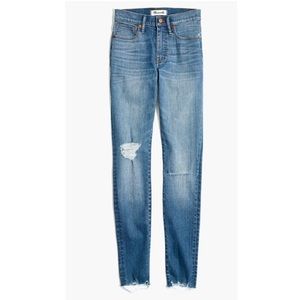 Madewell 9" Mid-Rise Skinny Jeans in Frankie Wash